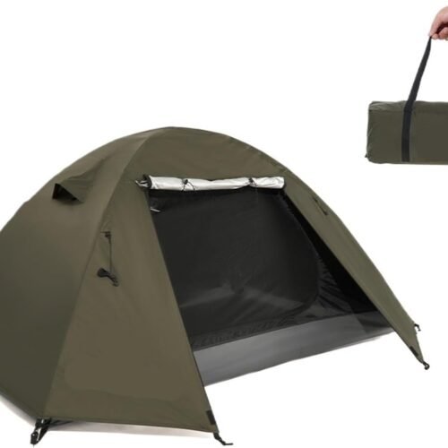 Waterproof Silver Coated Backpacking Tent for Hiking