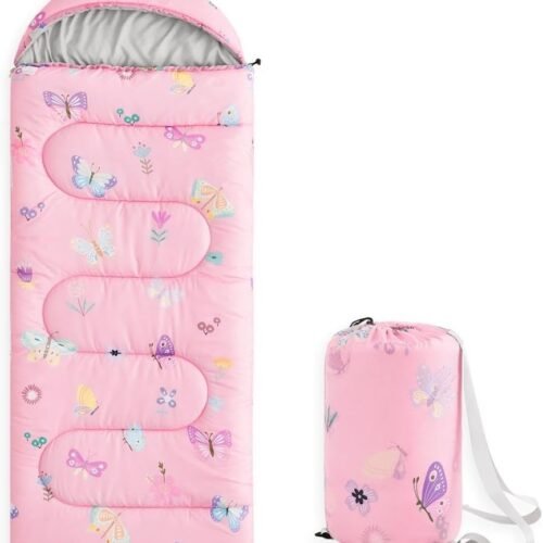 Lightweight Season Sleeping Bag for Girls Toddlers