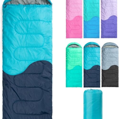 Lightweight Season Sleeping Bag with Compression Sack